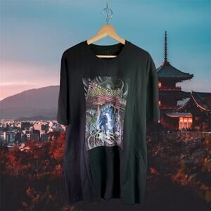 JuJuTsu Kaisen NWT Men's XXL Black 100% Cotton S/S Graphic T-Shirt Anime Manga